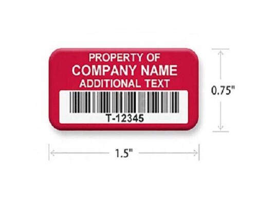 Polyester asset labels