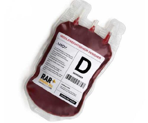 Blood Transfusion Bag Labels
