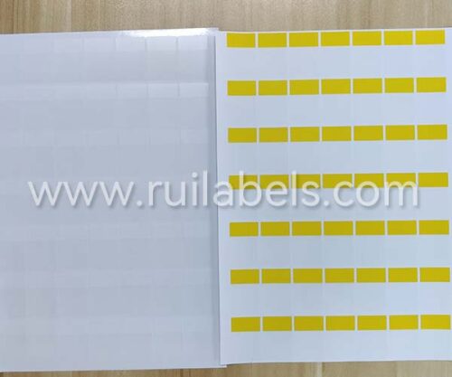 polyester cable label in sheet