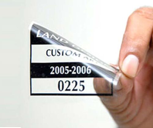 Removable Glass Labels