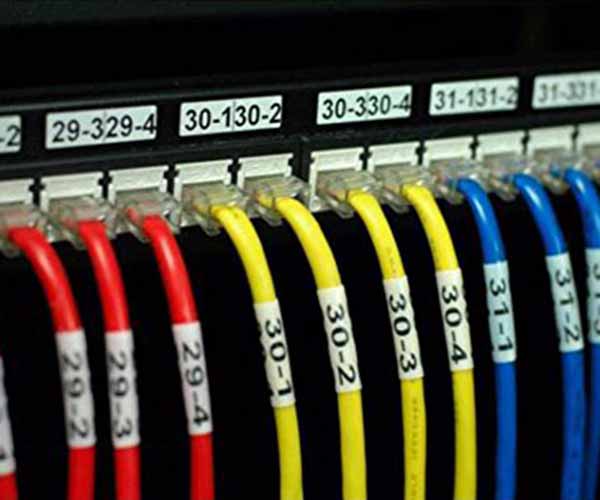 600 etiquetas de cable para electrónica, etiquetas de cable de 10 colores  para etiquetar cables de carga, cables de computadora, etiquetas