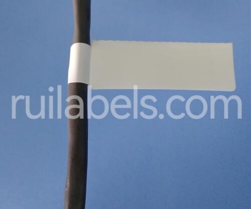 flag shape network cable labels