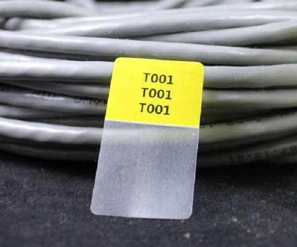 Etiquetas de cables eléctricos Laser Printable – Ruilabels