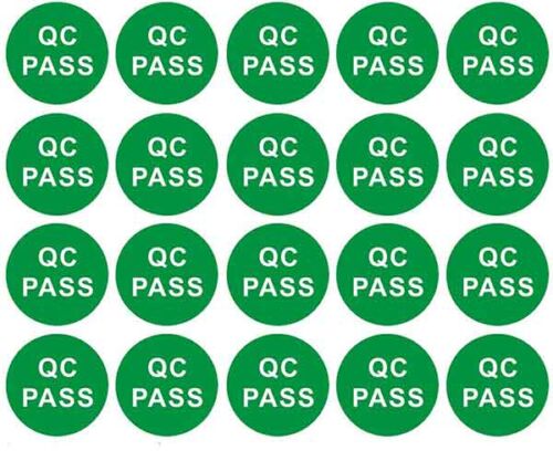 QC PASS label