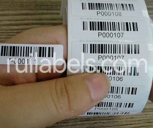high temperature barcode labels