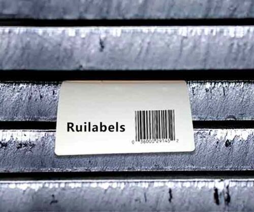 Étiquettes de marquage en acier