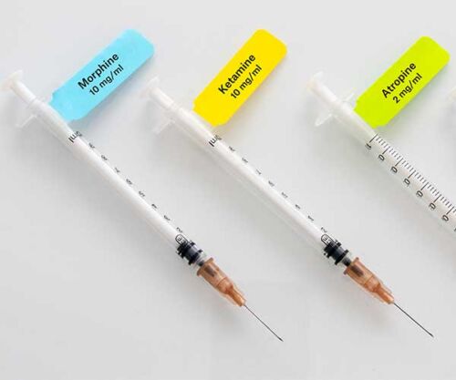 Syringe Identification Labels
