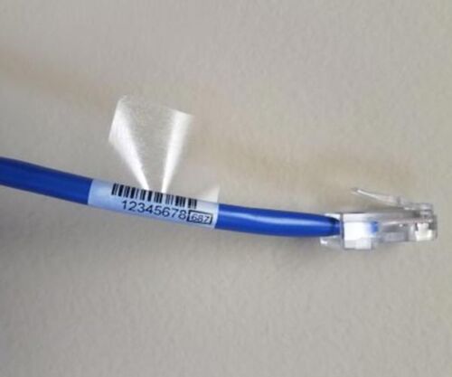 Self laminating cable identification labels