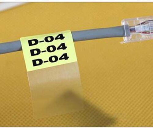 Self-laminating Wire Labels