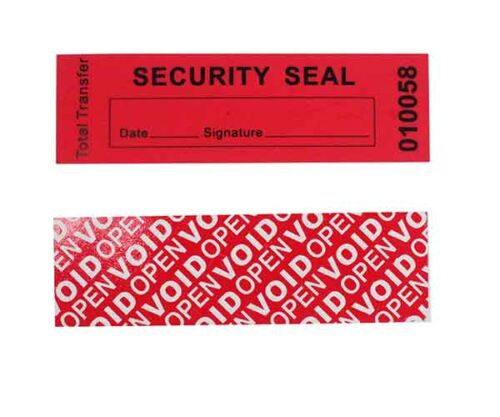 Security Void Labels