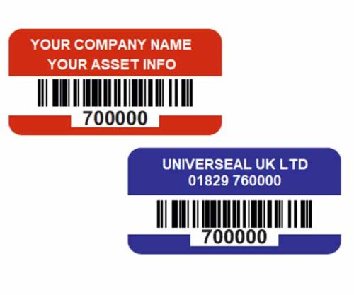 asset label