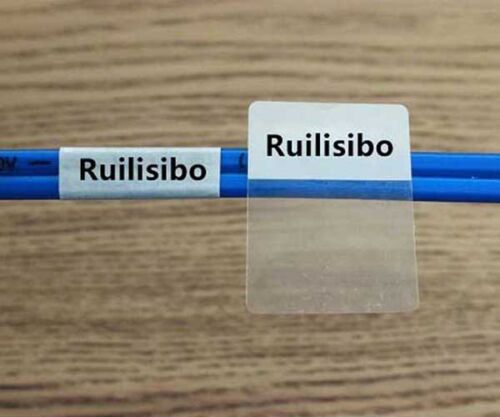 wrap around cable labels