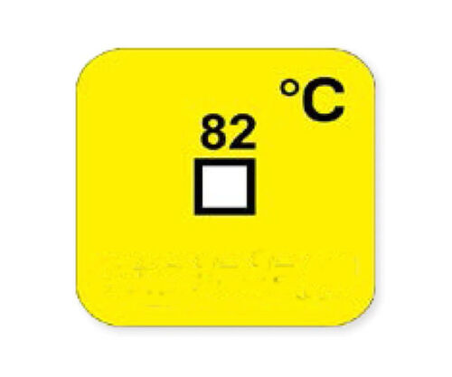 Temperature Indicator Label
