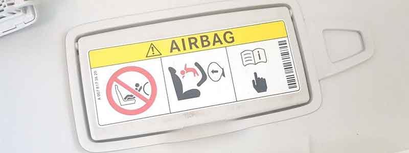 Airbag-logo-štítok