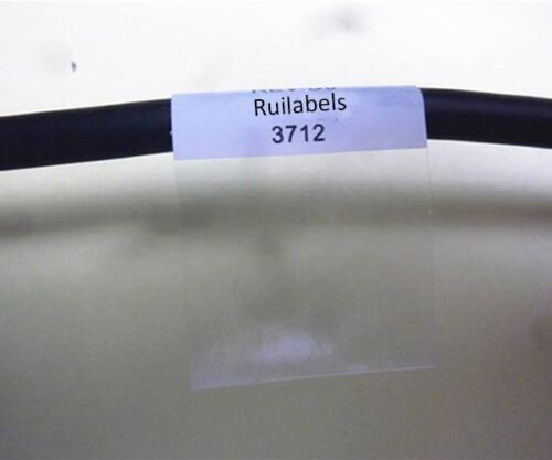 wrap around cable label