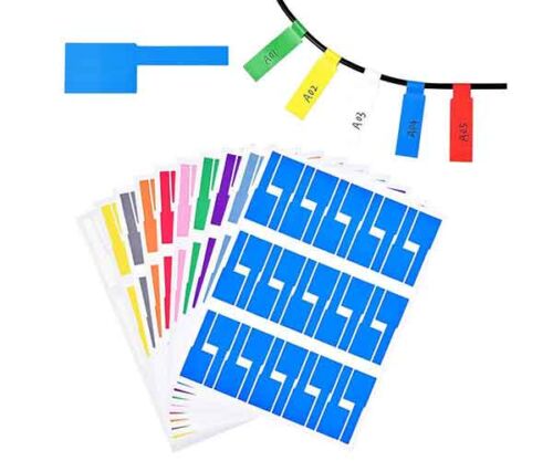 flag cable labels