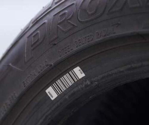 tire barcode label