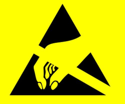 ESD Warning Symbols Labels
