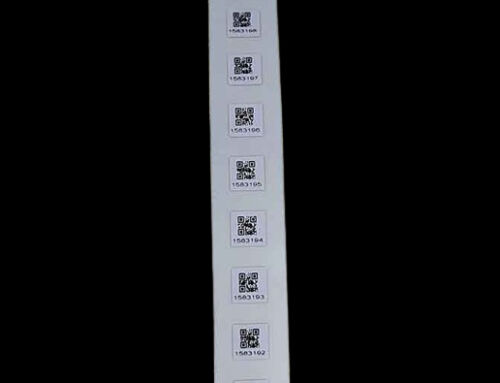 5 * 5 мм полиимид етикети, отпечатани с QR код