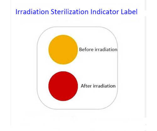 25KGy Irradiation Indicator Labels