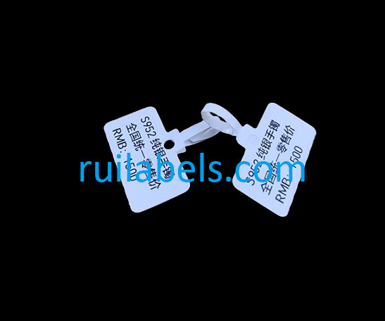 500 Pcs Jewelry Tags Roll for Necklace Earring Price Identify