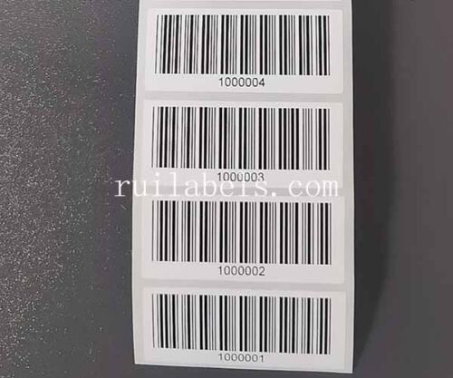 Galvanic Process Barcode Labels