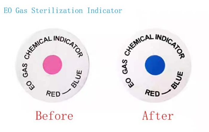 EO gas sterilization indicator