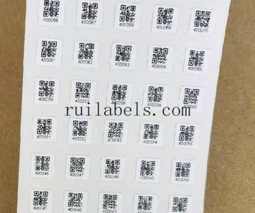 0.25" x 0.25" PCB Labels