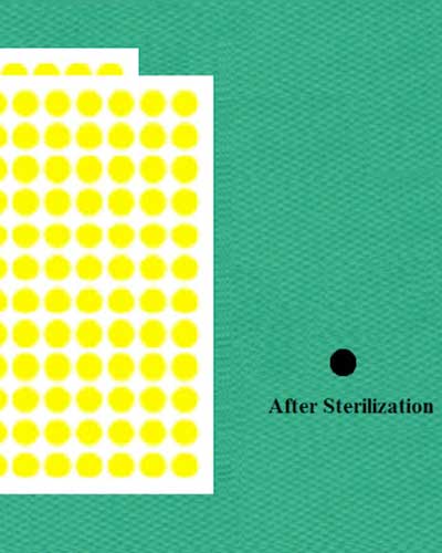 Steam Sterilization Indicator Labels