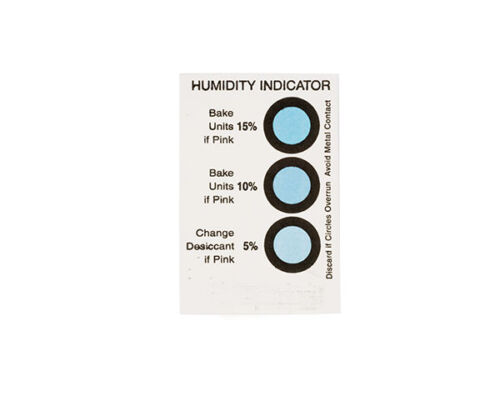 Humidity Indicating Cards