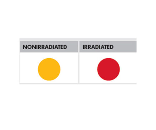 Plain Gamma Irradiation Labels