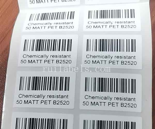 Xylene and Stains Resistant Slide Labels